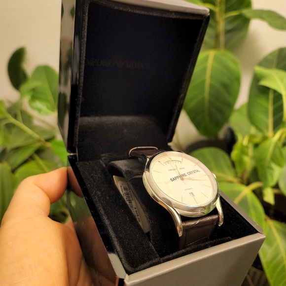 Emporio Armani automatic watch msrp$945 - Picture 3 of 8